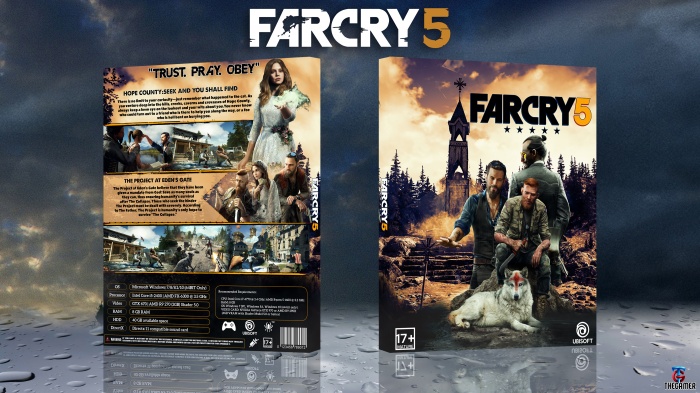 Far Cry 5 box art cover