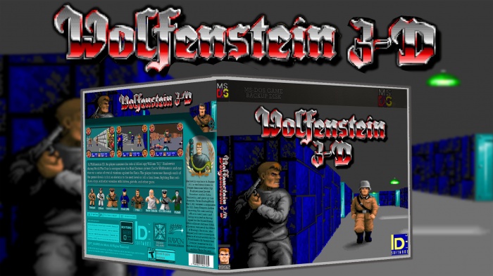 Wolfenstein 3D box art cover