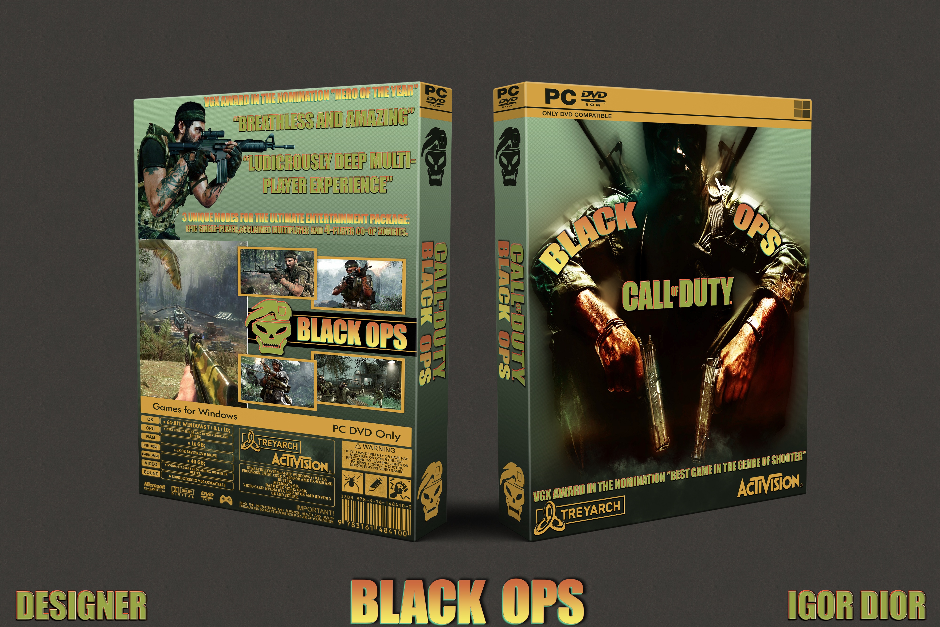 Call Of Duty: Black Ops box cover