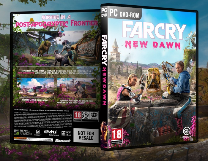 Far Cry New Dawn box art cover