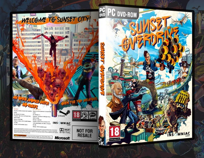 Sunset Overdrive has been rated for PC by the ESRB - OC3D