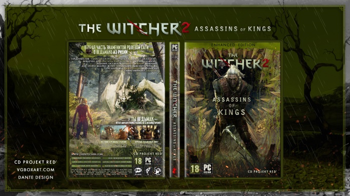 The Witcher 2: Assassins of Kings box art cover