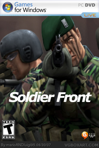 Soldier Front box art cover