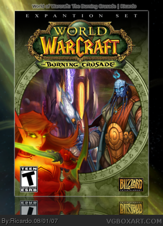 World of Warcraft: The Burning Crusade box cover