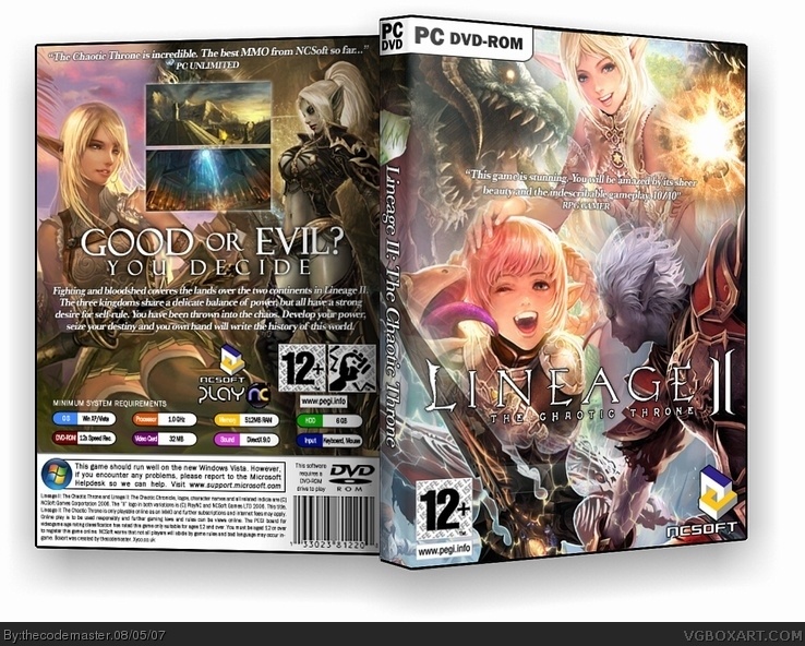 Lineage II: The Chaotic Throne box cover