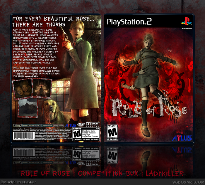 Rule of Rose PlayStation 2 Box Art Cover by Ladykiller