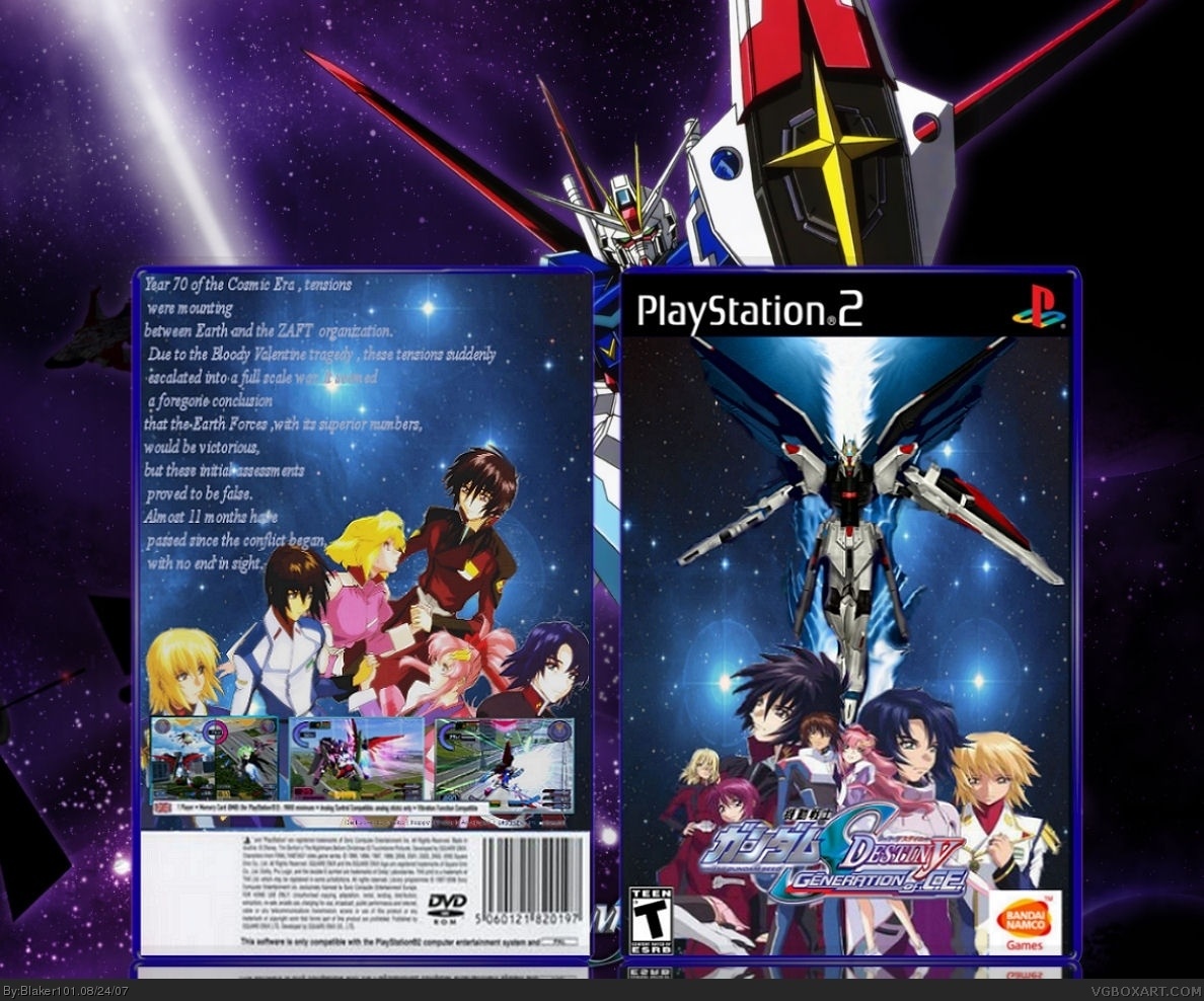 Gundam Seed Destiny box cover