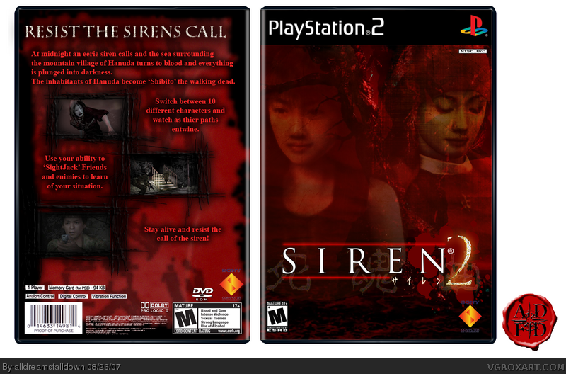 Dark siren игра. Forbidden Siren игра ps2. Forbidden Siren ps2 обложка. Forbidden Siren 2 ps2 обложка.