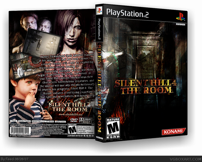 Silent Hill 4: The Room PlayStation 2 Box Art Cover by Feed