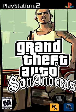 Grand Theft Auto: San Andreas PlayStation 2 Box Art Cover by WesleySimmons