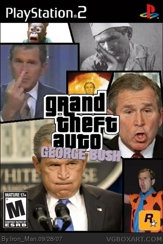 Grand Theft Auto: George Bush box cover