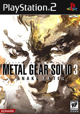 Metal Gear Solid 3: Snake Eater PlayStation 2 Box Art Cover by mejstrup