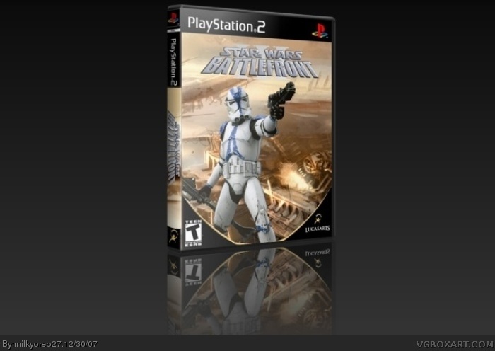Star Wars Battlefront Iii Playstation 2 Box Art Cover By Milkyoreo27