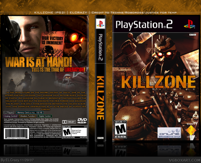 Killzone box art cover