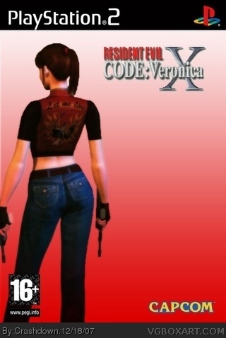 Resident Evil CODE: Veronica X PlayStation 2 Box Art Cover by Crashdown