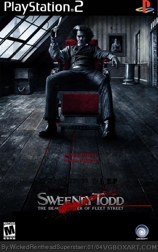 Sweeney Todd: The Demon Barbor Of Fleet Street box art cover