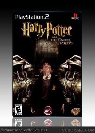 Harry Potter and the Chamber of Secrets box cover
