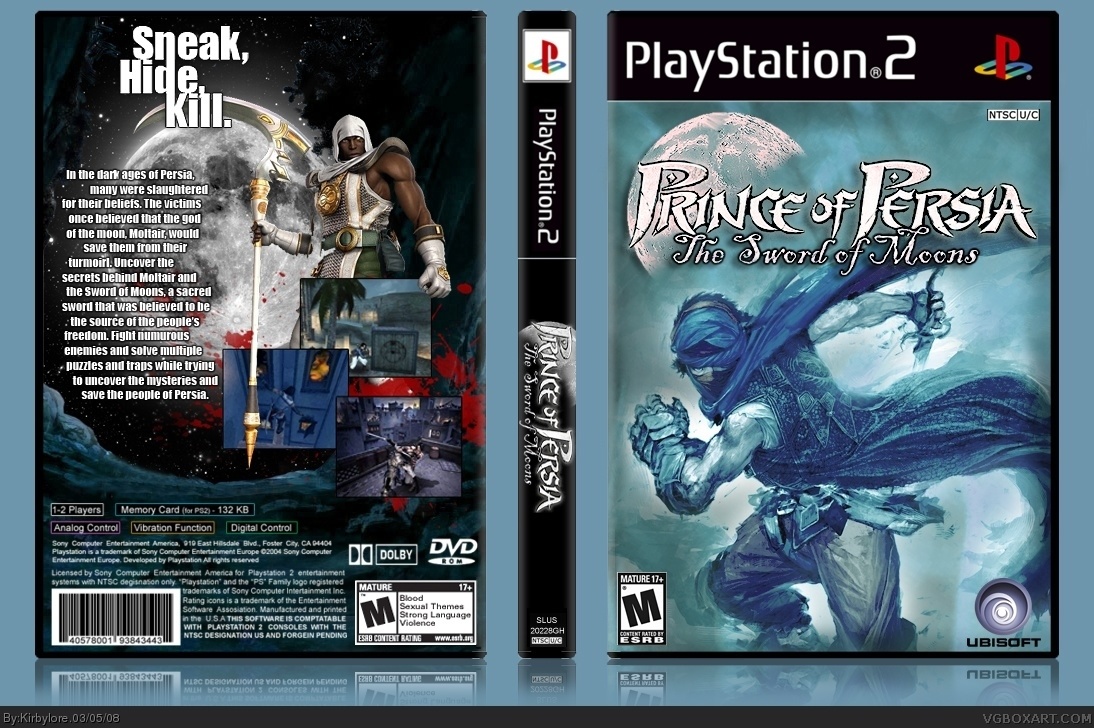 Prince of Persia: The Sword of Moons box cover