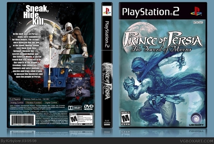 Prince of Persia: The Sword of Moons box art cover