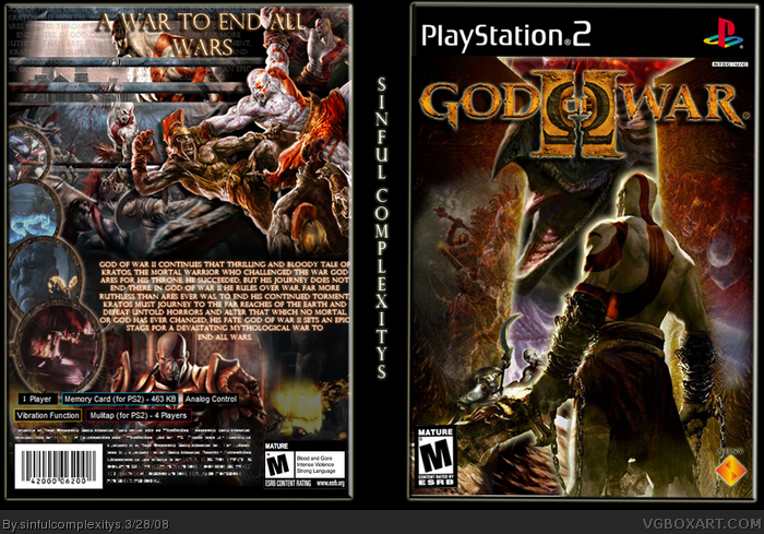 god of war 3 playstation 2