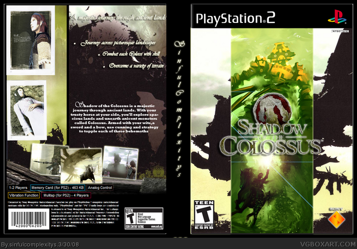 Shadow of the Colossus (Slipcase), PS2 Special Editions