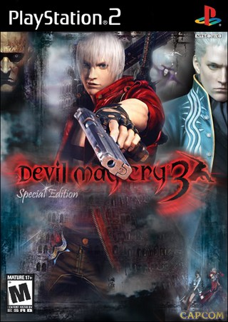 Devil May Cry PlayStation 2 Box Art Cover by pressure6666