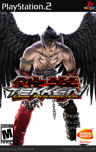 Tekken : Dark Resurrection PlayStation 2 Box Art Cover by Versus XIII