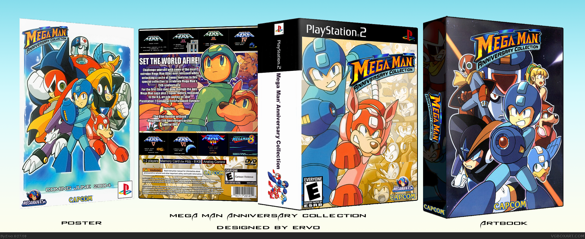 Mega Man Anniversary Collection box cover