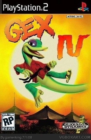 Gex 4 Playstation 2 Box Art Cover By Gamerking