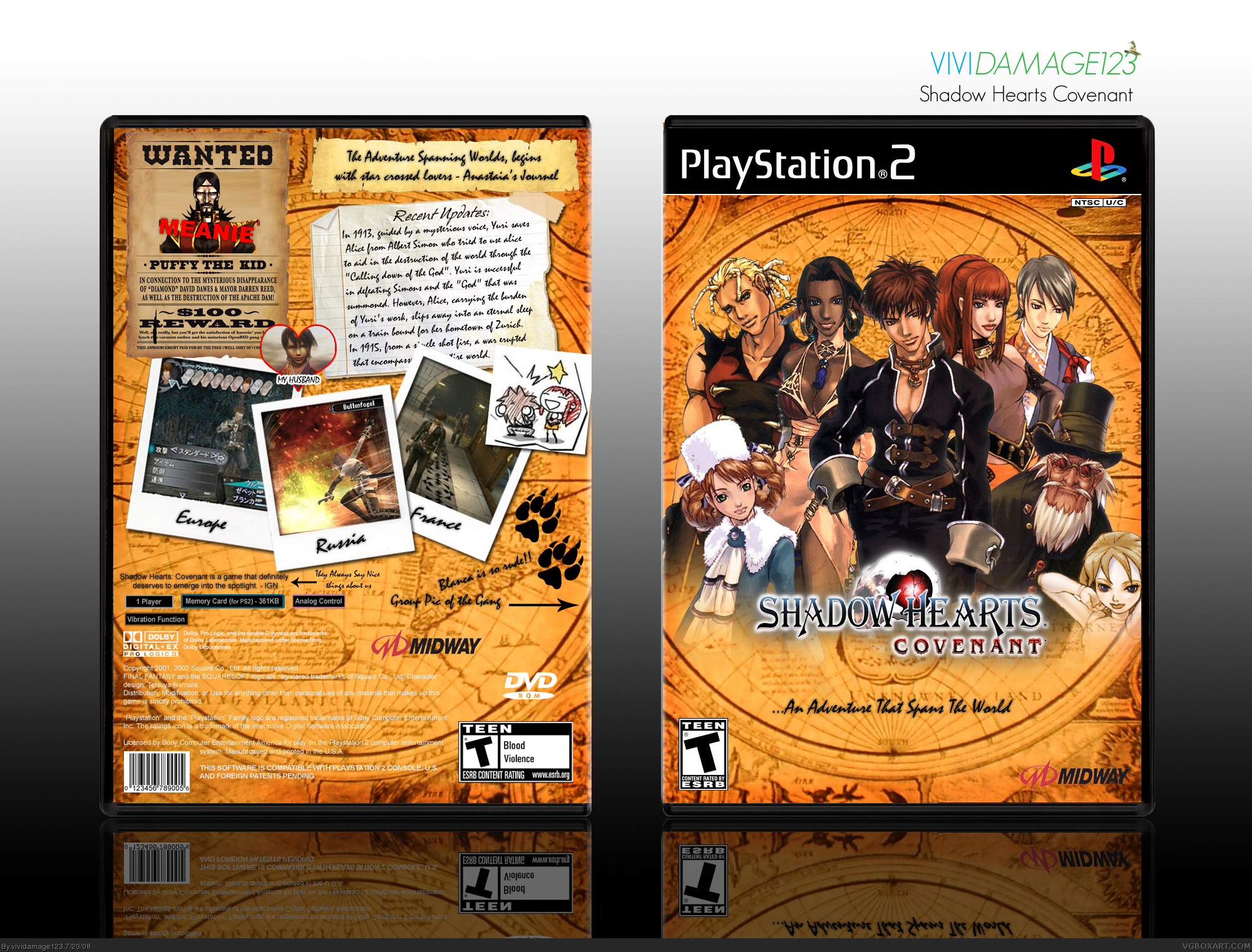 Shadow Hearts : Covenant box cover