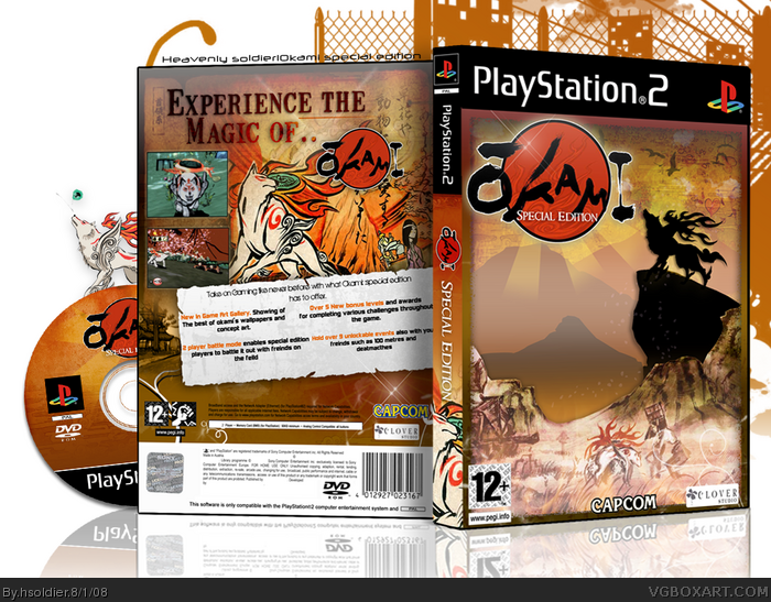 Okami (PS2) - The Cover Project