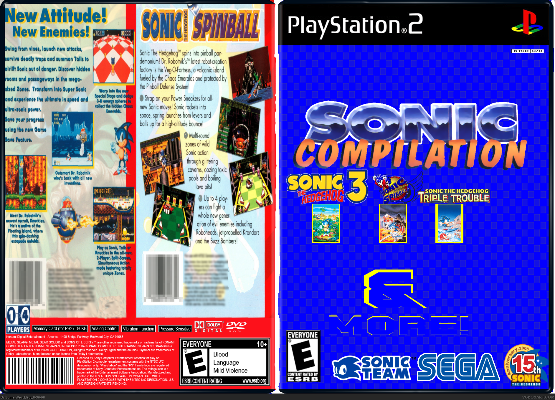 Sonic Compliation box cover