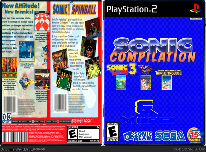 Sonic Compliation box art cover