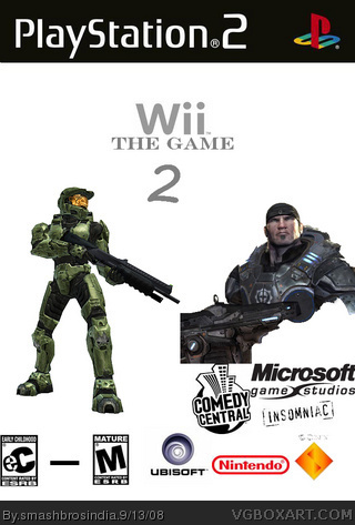 Wii The Game 2 box cover