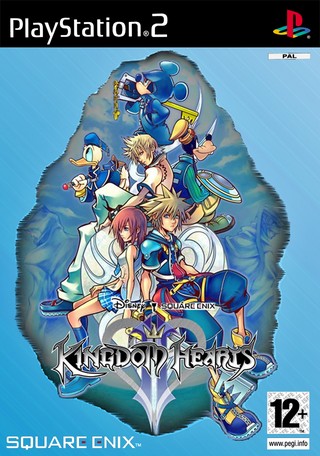 Kingdom Hearts II PlayStation 2 Box Art Cover by E_G