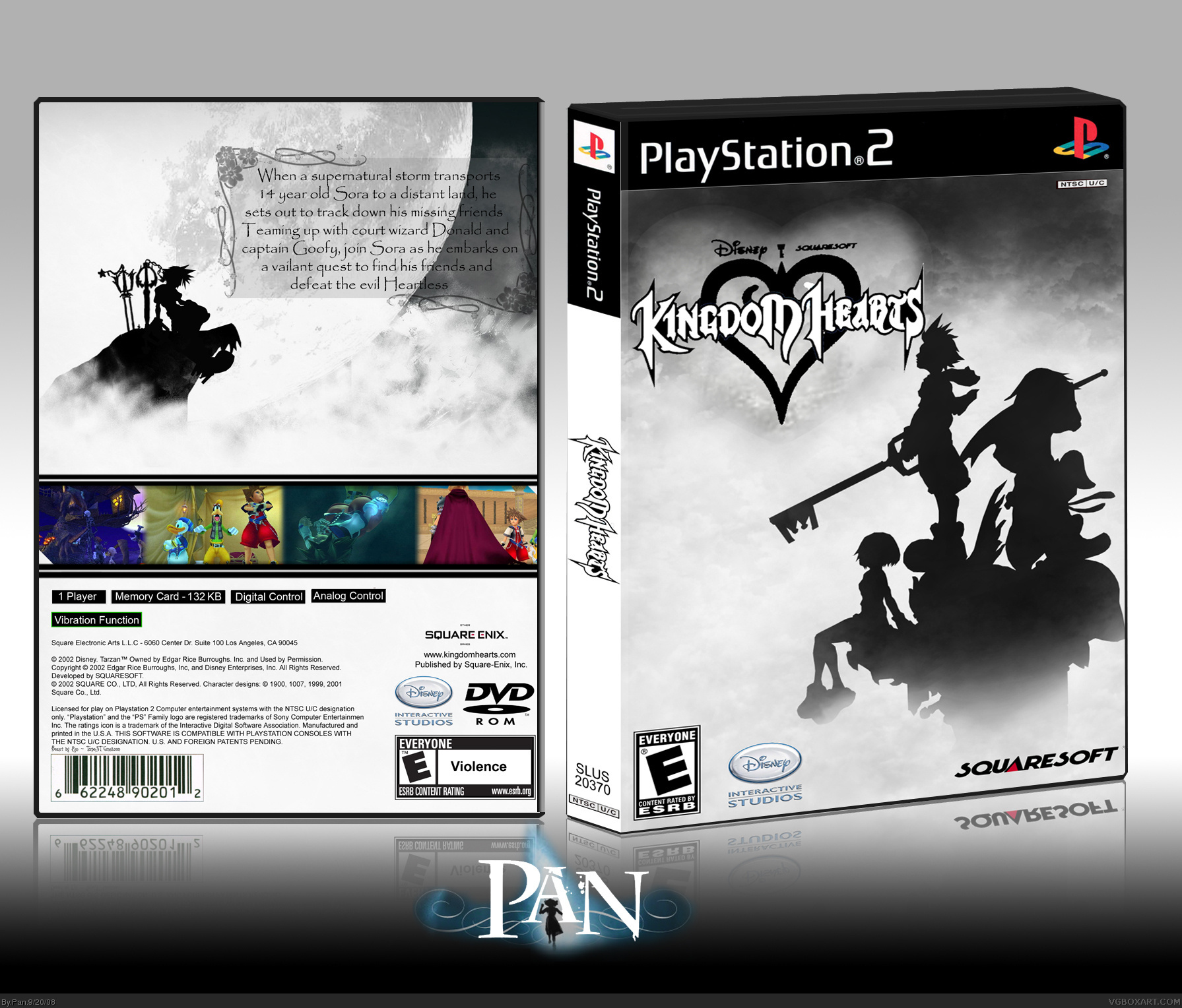 Kingdom Hearts box cover