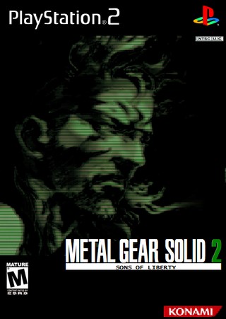 Metal Gear Solid 2: Sons of Liberty PlayStation 2 Box Art Cover by JballX