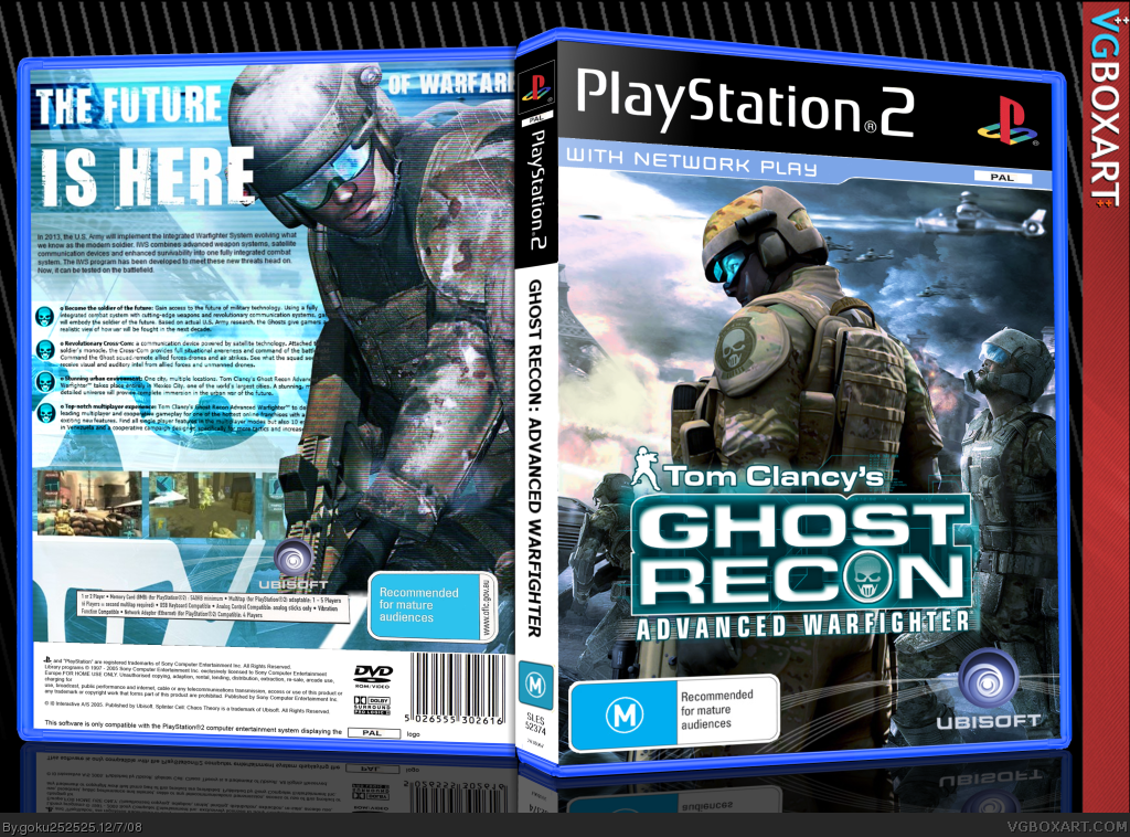 Tom Clancy's Ghost Recon : Advanced Warfighter box cover