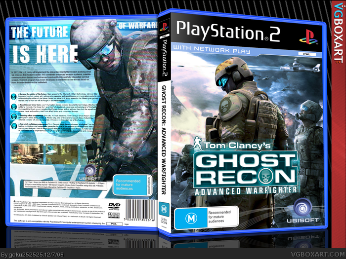 Tom Clancy's Ghost Recon : Advanced Warfighter box art cover
