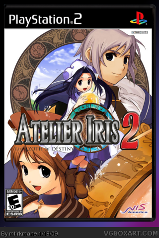 Atelier Iris 2: The Azoth of Destiny box art cover