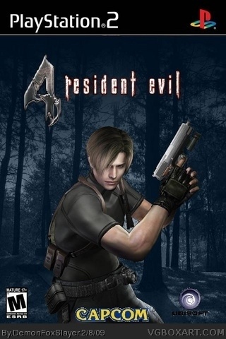Resident Evil 4 PlayStation 2 Box Art Cover by DemonFoxSlayer
