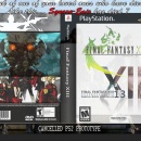 Final Fantasy XIII: Cancelled PS2 FF13 Box Art Cover