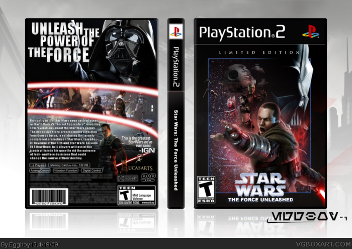 star wars force unleashed codes ps2