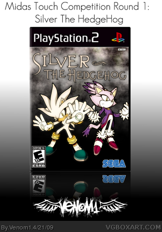 Silver  the  hedgehog box art cover