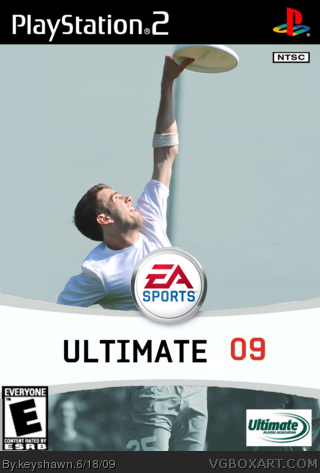 Ultimate Frisbee 09 box art cover