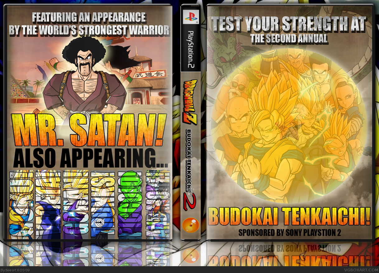 Dragon Ball Z: Budokai Tenkaichi 3 Latino Ultimate Plus PlayStation 2 Box  Art Cover by Juan666