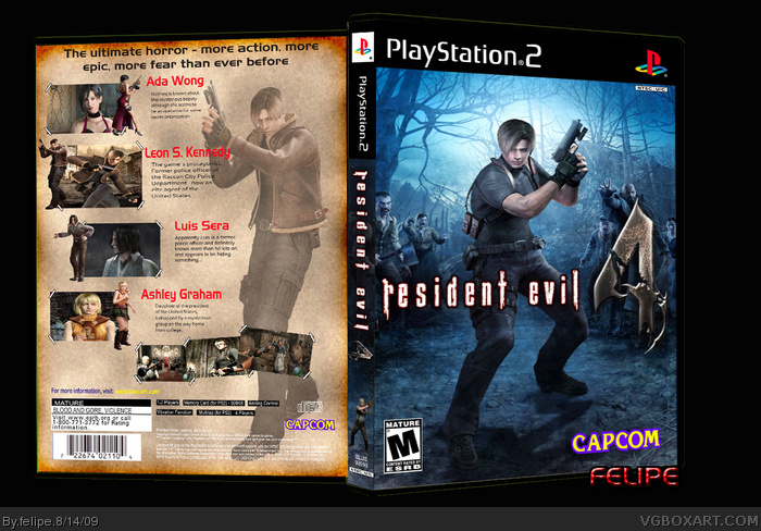 Resident Evil 4 Playstation 2, Complete in Box — GGDreamcast