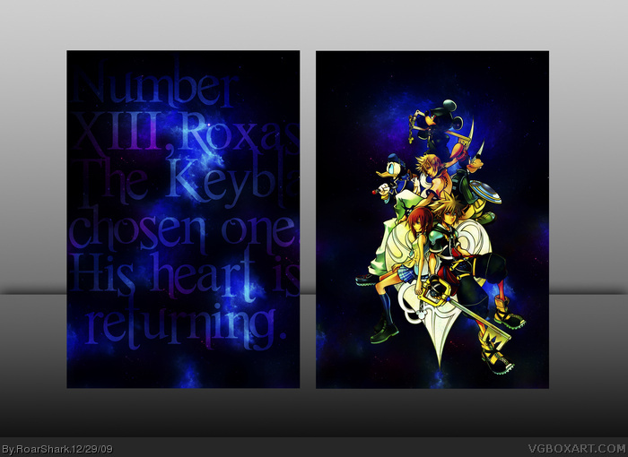 Kingdom Hearts II box art cover