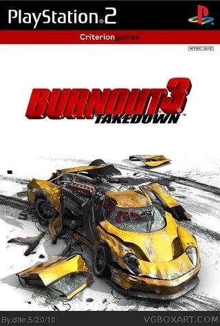 burnout 3 takedown xbox cover