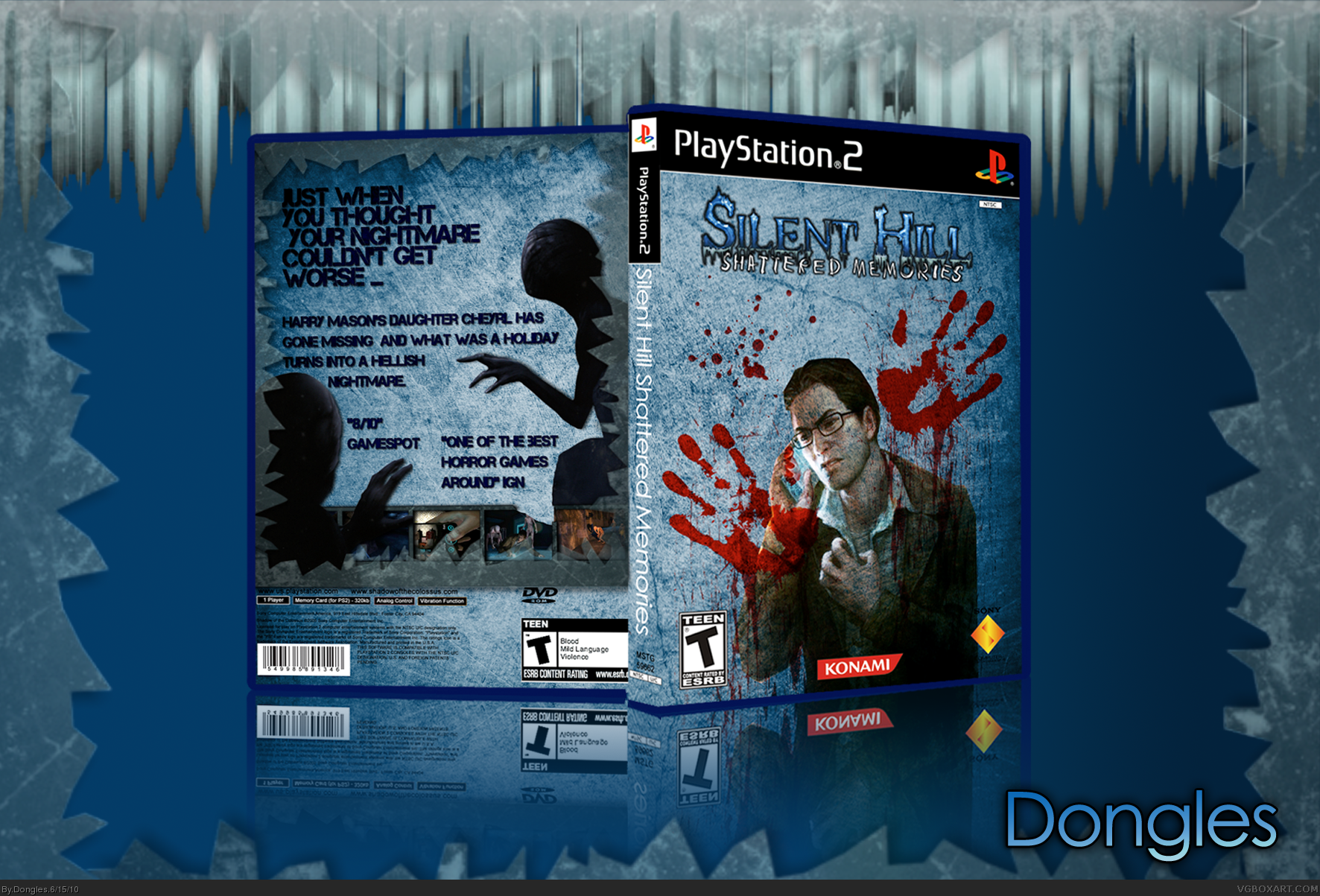 silent hill shattered memories ps2 cover